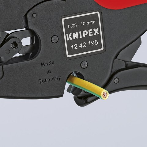 SZCZYPCE AUTOMATYCZNE DO ŚCIĄGANIA IZOLACJI MULTISTRIP 10 KNIPEX SZCZYPCE AUTOMATYCZNE DO ŚCIĄGANIA IZOLACJI MULTISTRIP 10 KNIPEX