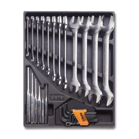 BETA | ZESTAW NARZĘDZI 27 SZT. | SOLIDNE, METALOWE BETA | ZESTAW NARZĘDZI 27 SZT. | SOLIDNE, METALOWE