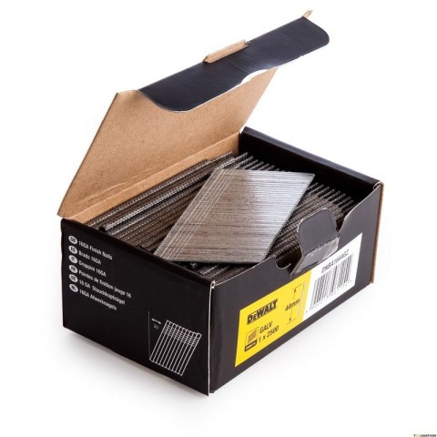 GWOŹDZIE 16GA 20 DEG 44MM DO GALV 2500 SZT. DEWALT