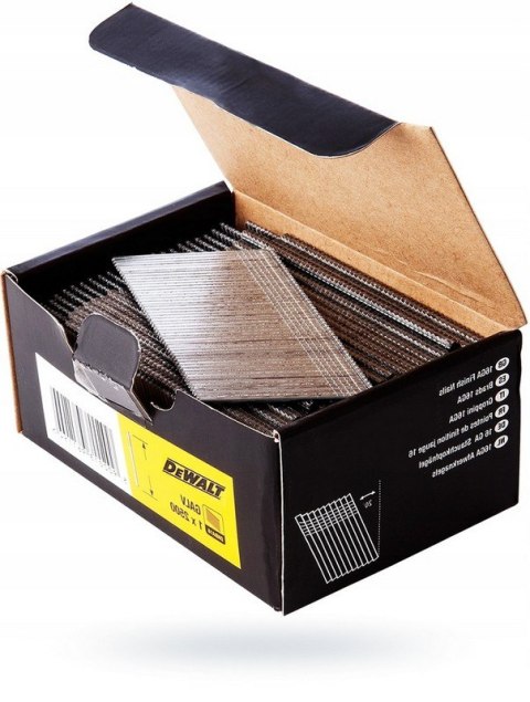 GWOŹDZIE 16GA 20 DEG 50MM DO GALV 2500 SZT. DEWALT