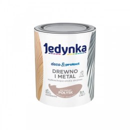 JEDYNKA DECO&PROTECT DREWNO I METAL SATYNA BRĄZOWY 0,7L JEDYNKA