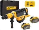MŁOTOWIERTARKA 54V XR FLEXVOLT SDS-MAX 52MM 2*9.0AH DEWALT