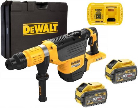 MŁOTOWIERTARKA 54V XR FLEXVOLT SDS-MAX 52MM 2*9.0AH DEWALT