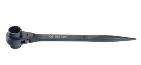 DWUSTRONNY KLUCZ NASADKOWY Z GRZECHOTKĄ 24X27MM DŁ. 365MM KING TONY