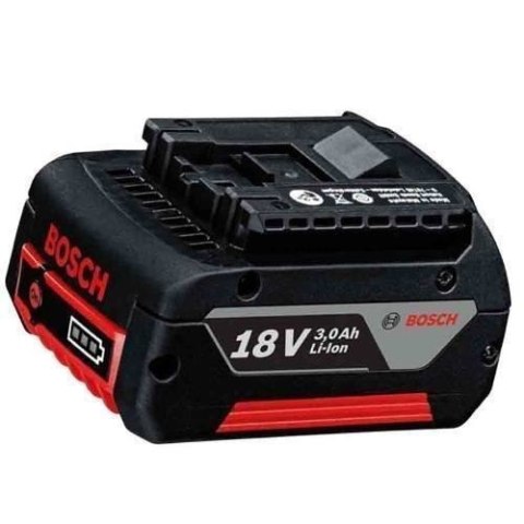 AKUMULATOR BOSCH GBA 18V 3.0Ah Li-Ion | XL, WYTRZYMAŁY, MOCNY AKUMULATOR BOSCH GBA 18V 3.0Ah Li-Ion | XL, WYTRZYMAŁY, MOCNY