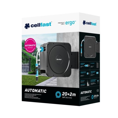 AUTOMATYCZNY ZWIJACZ WĘŻA OGRODOWEGO ERGO CELL-FAST AUTOMATYCZNY ZWIJACZ WĘŻA OGRODOWEGO ERGO CELL-FAST