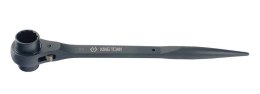 DWUSTRONNY KLUCZ NASADKOWY Z GRZECHOTKĄ 32*36MM, DŁ. 4050MM KING TONY