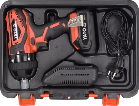 KLUCZ UDAROWY 18V 1/2'' 300NM 2.0AH YATO KLUCZ UDAROWY 18V 1/2'' 300NM 2.0AH YATO