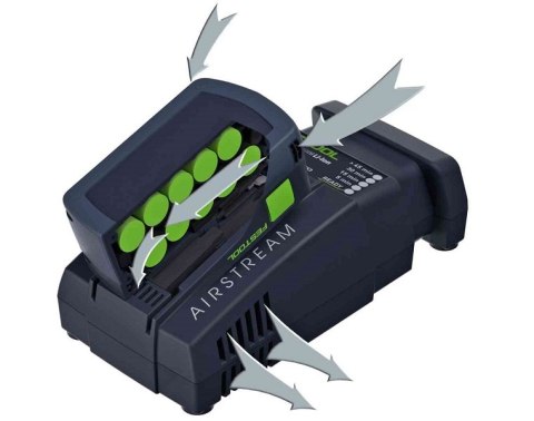 ŁADOWARKA SZYBKA SCA 8 FESTOOL - AKUMULATORY LI-ION 10,8-18V Z TECHNOLOGIĄ AIRSTREAM ŁADOWARKA SZYBKA SCA 8 FESTOOL - AKUMULATORY LI-ION 10,8-18V Z TECHNOLOGIĄ AIRSTREAM