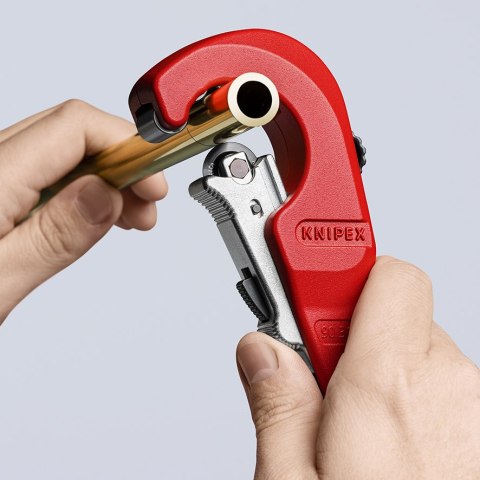 OBCINAK DO RUR 6-35 (1/4-3/8'') O GRUBOŚCI ŚCIANEK DO 2MM KNIPEX OBCINAK DO RUR 6-35 (1/4-3/8'') O GRUBOŚCI ŚCIANEK DO 2MM KNIPEX