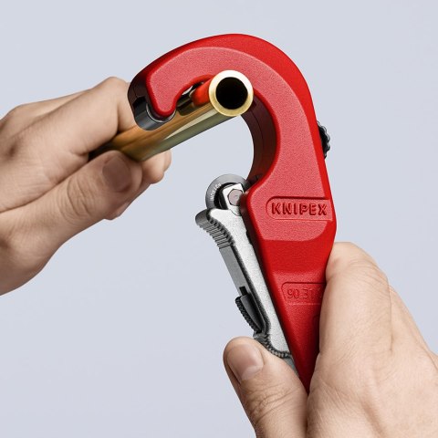 OBCINAK DO RUR 6-35 (1/4-3/8'') O GRUBOŚCI ŚCIANEK DO 2MM KNIPEX OBCINAK DO RUR 6-35 (1/4-3/8'') O GRUBOŚCI ŚCIANEK DO 2MM KNIPEX