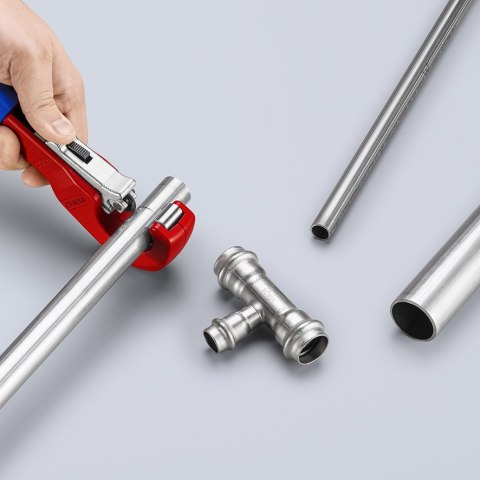 OBCINAK DO RUR 6-35 (1/4-3/8'') O GRUBOŚCI ŚCIANEK DO 2MM KNIPEX OBCINAK DO RUR 6-35 (1/4-3/8'') O GRUBOŚCI ŚCIANEK DO 2MM KNIPEX