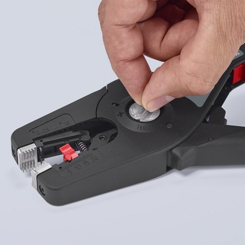 SZCZYPCE AUTOMATYCZNE DO ŚCIĄGANIA IZOLACJI PRECISTRIP16 KNIPEX SZCZYPCE AUTOMATYCZNE DO ŚCIĄGANIA IZOLACJI PRECISTRIP16 KNIPEX