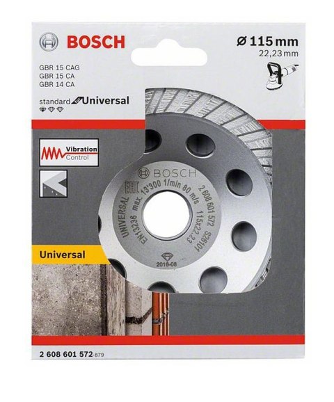 TARCZA DIAMENTOWA GARNKOWA S4CON 115 TURBO BOSCH TARCZA DIAMENTOWA GARNKOWA S4CON 115 TURBO BOSCH