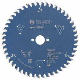 TARCZA PILARSKA EXPERT FOR WOOD 165*20*2.6 MM 48T BOSCH