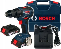 WIERTARKO-WKRĘTARKA AKUMULATOROWA GSR 18V-50 2*2.0AH L-CASE BOSCH