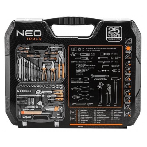 ZESTAW NARZĘDZI 143SZT. NEO ZESTAW NARZĘDZI 143SZT. NEO