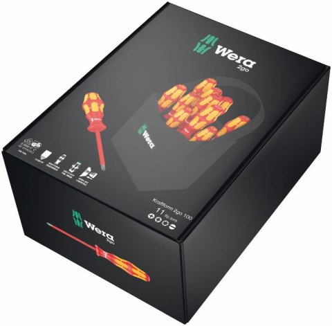 ZESTAW WKRĘTAKÓW KRAFTFORM 2GO 100 11SZTUK WERA ZESTAW WKRĘTAKÓW KRAFTFORM 2GO 100 11SZTUK WERA
