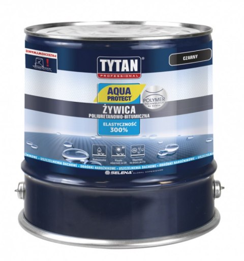 ŻYWICA POLIURETANOWO-BITUMICZNA AQUA PROTECT 5L CZARNA TYTAN ŻYWICA POLIURETANOWO-BITUMICZNA AQUA PROTECT 5L CZARNA TYTAN