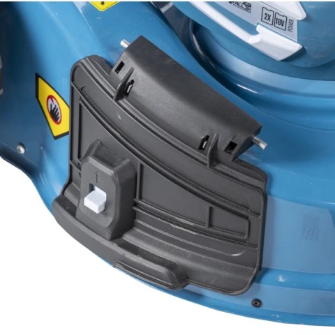 KOSIARKA AKUMULATOROWA Z NAPĘDEM 46CM 2*18V 0*AH SAS+ALL DEDRA