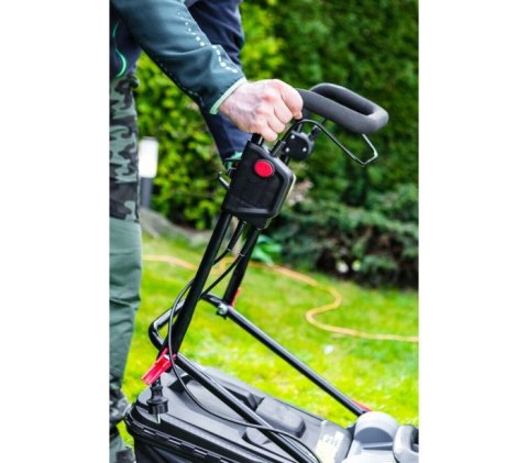 KOSIARKA ELEKTRYCZNA 2000W SZEROKOŚĆ KOSZENIA 430MM GRAPHITE