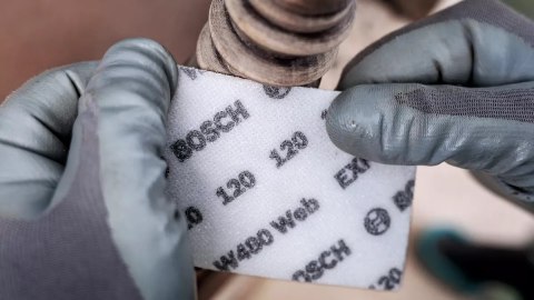 ARKUSZ ŚCIERNY PIANKA EXPERT 115*140MM W480 G120 2PC BOSCH