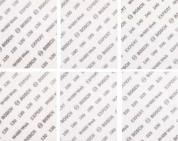 ARKUSZ ŚCIERNY PIANKA EXPERT 115*140MM W480 SET 6PC BOSCH