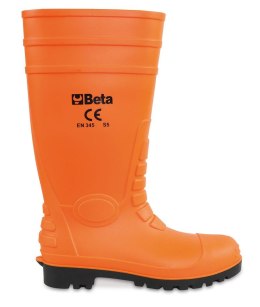 BUTY ROBOCZE WYSOKIE POMARAŃCZOWE PCW/KAUCZUK 44 BETA