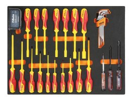 ZESTAW 60 NARZĘDZI W MIĘKKIM WKŁADZIE PROFILOWANYM BETA
