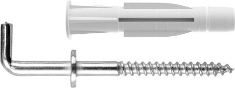 DYBEL UNIWERSALNY Z HAKIEM KĄTOWYM PUHK 08/50MM DYBEL UNIWERSALNY Z HAKIEM KĄTOWYM PUHK 08/50MM