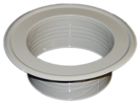 ROZETA MALOWANA BIAŁA 80MM ROZETA MALOWANA BIAŁA 80MM