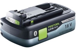 FESTOOL | AKUMULATOR BP 18V HPC-ASI 4,0AH LI-ION | BLUETOOTH, KOMPATKOWY, WYSOKOWYDOLNY