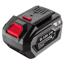 GRAPHITE | AKUMULATOR ENERGY+ 18V 6.0AH | WYDAJNY, INTENSYWNY, BEZPIECZNY