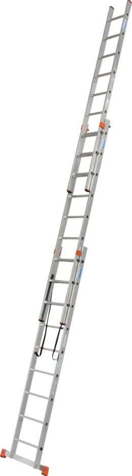 DRABINA ALUMINIOWA 3-ELEMENTOWA TRIBILO 3*9 SZCZEBLI KRAUSE