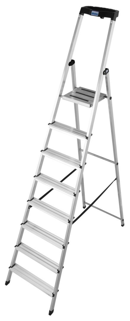 DRABINA ALUMINIOWA WOLNOSTOJĄCA SAFETY 8 SZCZEBLI KRAUSE DRABINA ALUMINIOWA WOLNOSTOJĄCA SAFETY 8 SZCZEBLI KRAUSE