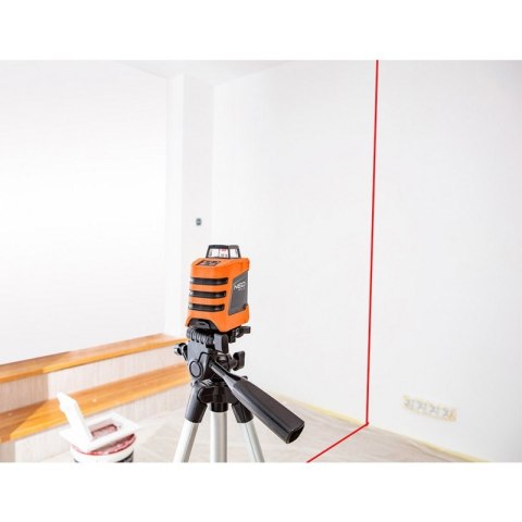 LASER PŁASZCZYZNOWY 15M 360 W POZIOMIE STATYW 1.5M CZERWONY NEO LASER PŁASZCZYZNOWY 15M 360 W POZIOMIE STATYW 1.5M CZERWONY NEO
