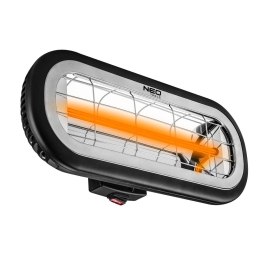 NEO TOOLS | PROMIENNIK PODCZERWIENI 2000W IP65 | LOW GLARE, ENERGIA, OGRZEWANIE