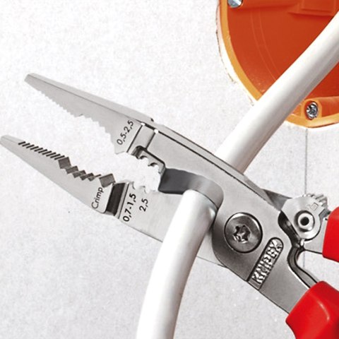 SZCZYPCE DO PRAC ELEKTROINSTALACYJNYCH 6W1 KNIPEX SZCZYPCE DO PRAC ELEKTROINSTALACYJNYCH 6W1 KNIPEX
