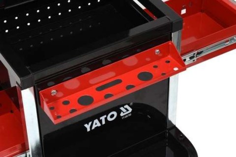 YATO | TABORET WARSZTATOWY Z 3 SZUFLADAMI | WYGODNY, POJEMNY, SOLIDNY YATO | TABORET WARSZTATOWY Z 3 SZUFLADAMI | WYGODNY, POJEMNY, SOLIDNY