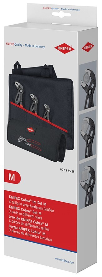 ZESTAW SZCZYPIEC DO RUR W ETUI 3-CZĘŚCIOWY 125,180,250MM. KNIPEX ZESTAW SZCZYPIEC DO RUR W ETUI 3-CZĘŚCIOWY 125,180,250MM. KNIPEX