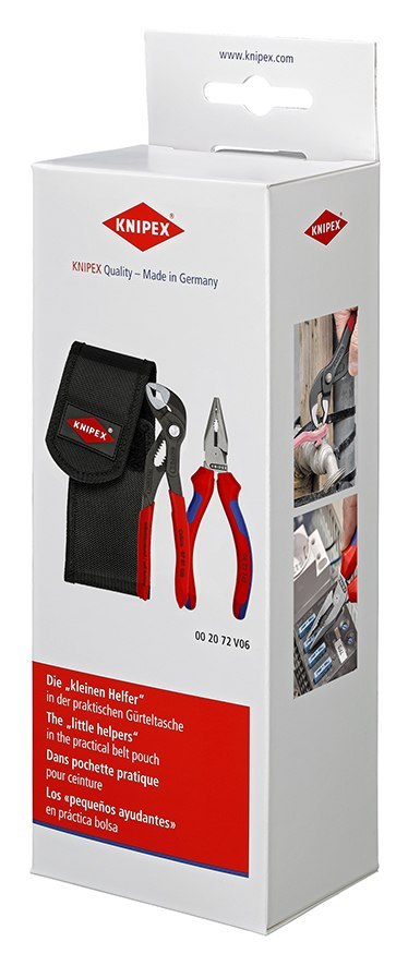 ZESTAW SZCZYPIEC MINI W ETUI NA PASEK 2SZT. KNIPEX ZESTAW SZCZYPIEC MINI W ETUI NA PASEK 2SZT. KNIPEX