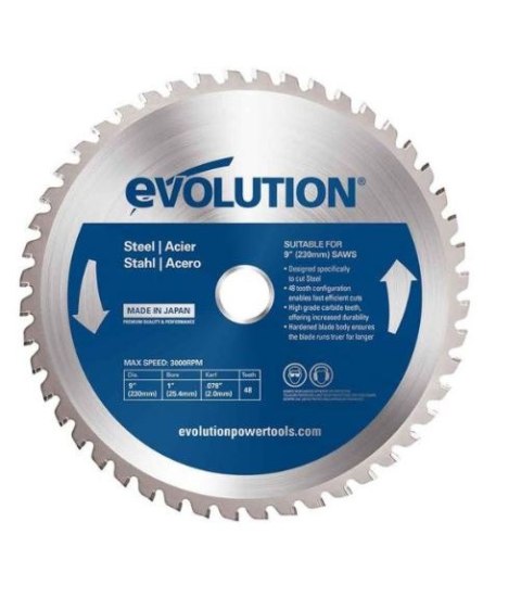PIŁA WIDIOWA TCT DO STALI 230MM T-48 EVOLUTION