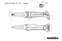SZLIFIERKA PROSTA AKUMULATOROWA GVB 18 LTX BL 11-7 HT 0*AH METABO