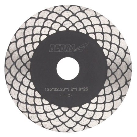 TARCZA DIAMENTOWA 125MM ŁUSTA DEDRA