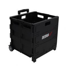 WÓZEK TRANSPORTOWY SKRZYNKA 43*38*41.5CM DEDRA