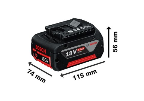 ZESTAW COMBI GSR18V-45 + GWS18V-8 + GBH18V-22 3*4.0AH BOSCH