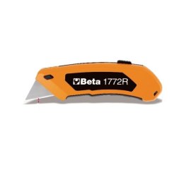 NÓŻ Z OSTRZEM TRAPEZOWYM, CHOWANY + 5 OSTRZY BETA