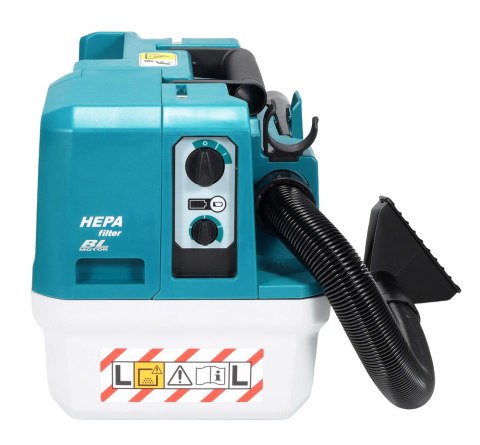 ODKURZACZ AKUMULATOROWY 7.5L 40V XGT 0*AH MAKITA