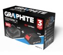 ZESTAW ENERGY+ AKUMULATOR 2AH Z ŁADOWARKĄ GRAPHITE