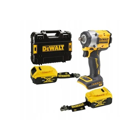 AKUMULATOROWY KLUCZ UDAROWY 1/2' XR 18V 2*5.0AH TSTAK DEWALT